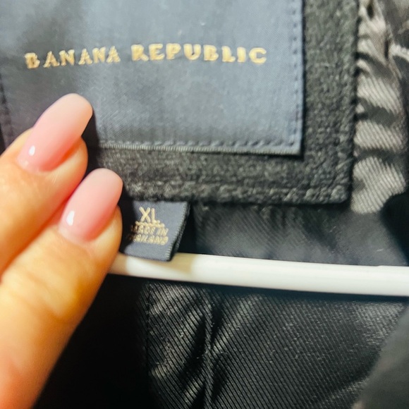 Like new Men's Black Wool Jacket from Banana Republic XL - Picture 3 of 6